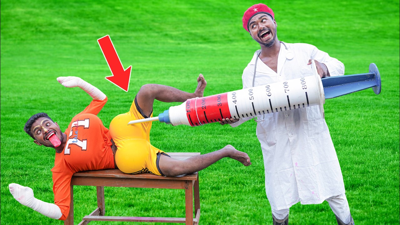 Top Trending Very Special Comedy Video Amazing Funny Video 2026 Injection Wala Comedy Video Ep-221