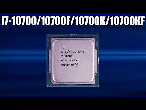 Обзор Intel i7-10700/10700F/10700K/10700KF. Характеристики и тесты. Что нужно знать перед покупкой!