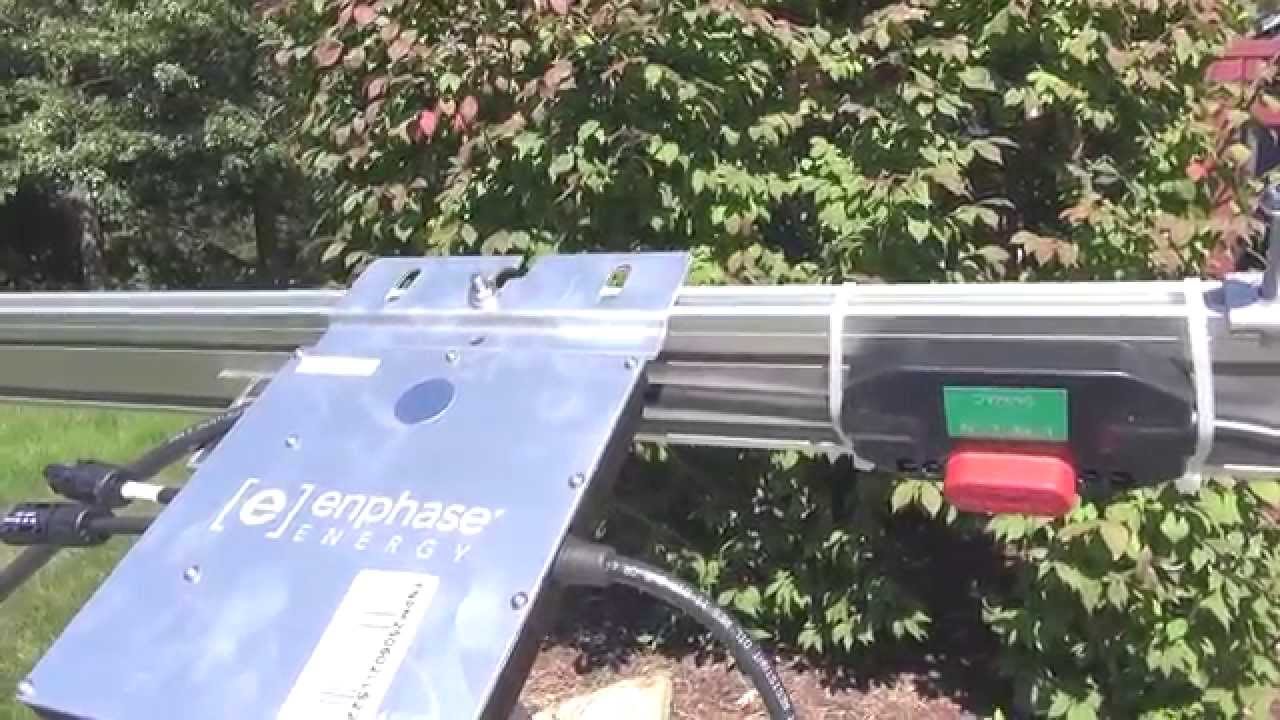 How to Solar Power Your Home #8 - Grid Tied System - Enphase M250 Microinverters - Pt1 - YouTube