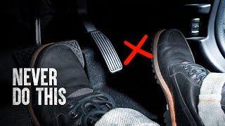 Worst Things To Do in a Car Crash
