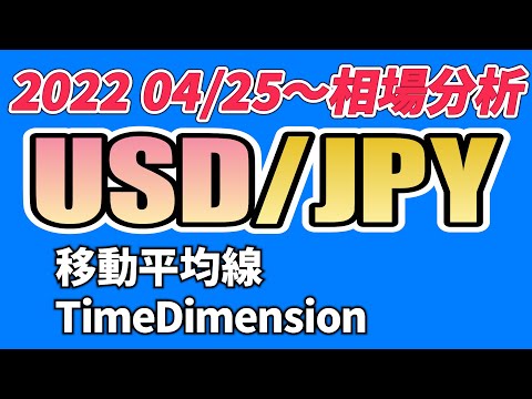 FX ドル円の相場【2022/04/25週】