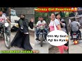 Bullet loud exhaust public reaction part 2    cute collage girls reaction on my bullet pataka 