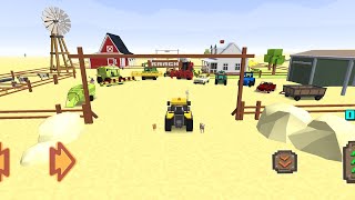 Blocky Farm & Racing Simulator - All Vehicles screenshot 2