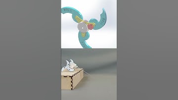 obstacle-crossing robot wheels#mechanism #3dprinting #machine #3dprinted#solidworks