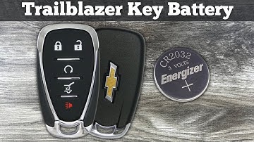 How To Replace 2021 - 2024 Chevy Trailblazer Key Fob Battery - Change Replacement Remote Batteries
