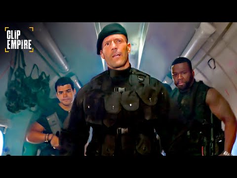 Barney Goes Down With The Plane The Expendables 4