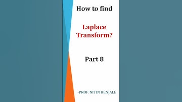 Laplace transform - multiplication by t property! #maths #algebra #laplace_transformations