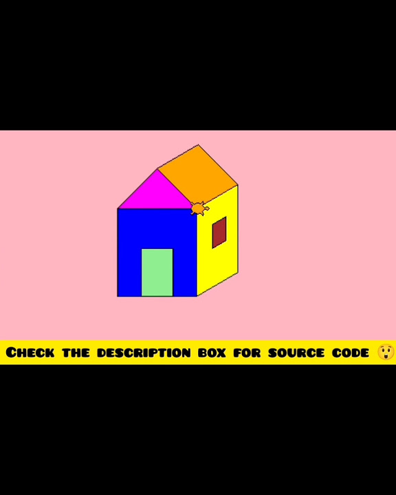 Small home in python turtle - YouTube