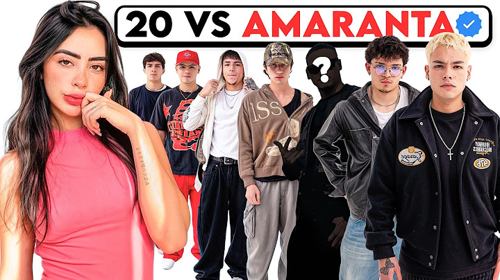 AMARANTA VS 20 MEN