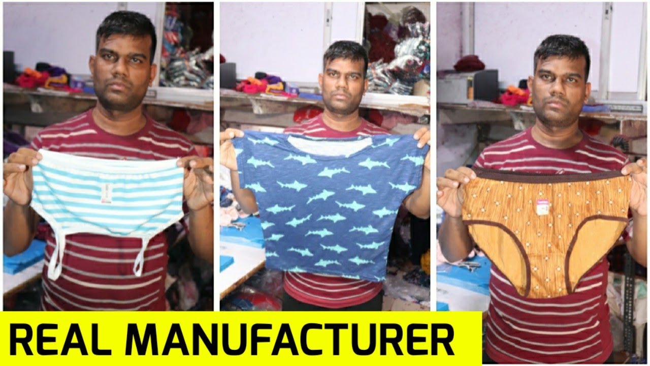 REAL UNDERGARMENTS MANUFACTURER IN MUMBAI PANTIES, TSHIRTS,SHORTS