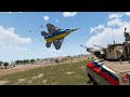 Today, 5 Ukranian Bayraktar FA-181BW Destroy Russian Military Camp - Arma 3