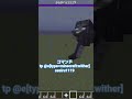 ［マイクラ］Java版　コマンドでウィザーに変身‼️ #マイクラ #マインクラフト #minecraft