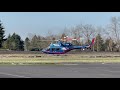 New bell 429 departing our kelso wa base for the first flight