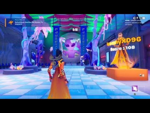Fortnite rising rhythms custom game caution by cuco - YouTube