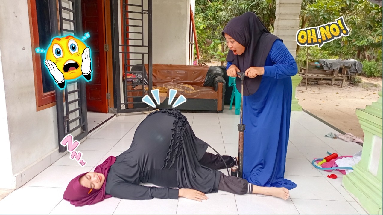 Kaget,,!! Ketiduruan terbangun perut sudah membesar seperti hamil