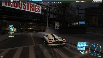 NFS World - Koenigsegg Agera R - NFSMW 2005 WORLD LOOP Recreation