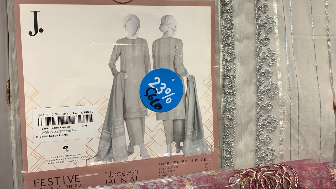 j. Pakistan day sale 2023 J. junaid Jamshed summer collection 2023