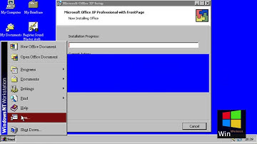 installing Microsoft Office XP in Windows NT 4.0