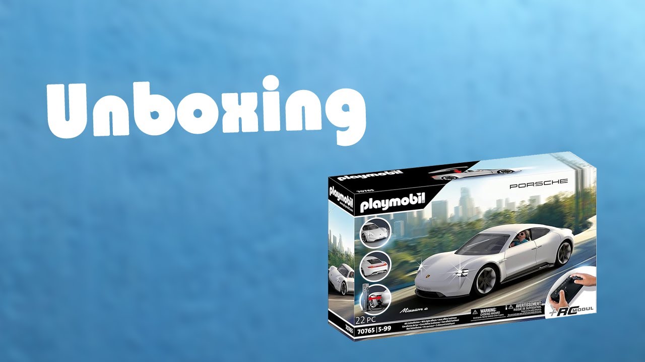 Playmobil 70765 | Porsche Mission e | Unboxing | Review | Porsche