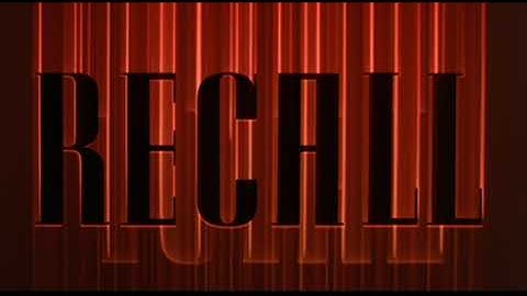 Total Recall (1990) Opening Credits