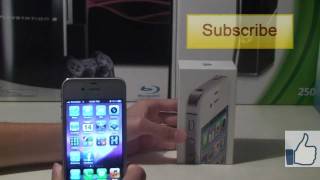 White iPhone 4S Unboxing+Preview HD