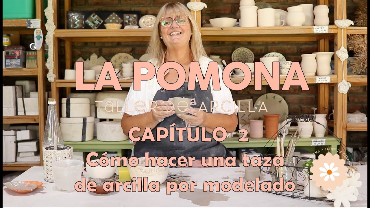 Cap 2 - Cómo hacer una taza de arcilla por modelado