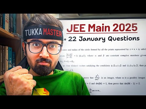 22 January JEE MAINS tukka tricks⚡| @arsquad 23, 24, 28, 29 Jan | JEE ...