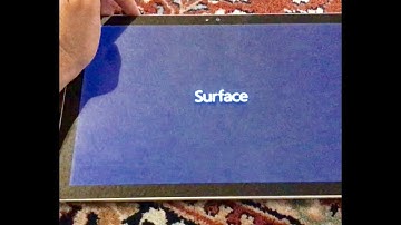 How to Fix stuck at boot loop -- flashing Surface logo on Surface Pro -- stuck at suface logo