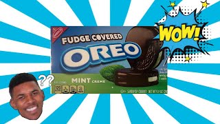 Fudge Covered Mint Oreo #shorts