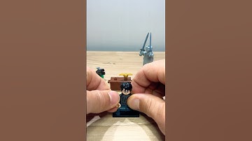 Speed Build: The Young Wizard in LEGO #lego #harrypotter #2025 #new #wizard #лего #minifigures #mini