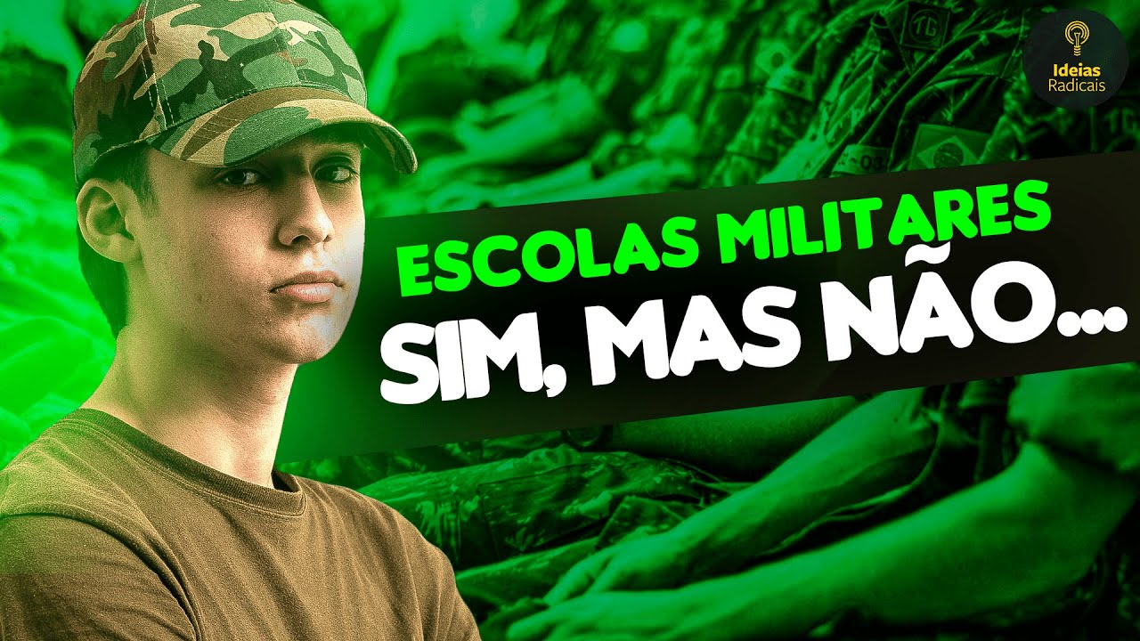 Escolas militares: Sim, mas não