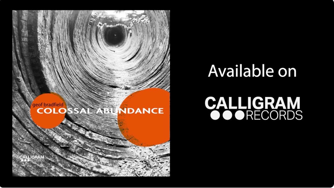Geof Bradfield Colossal Abundance Promo