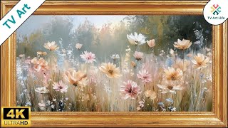 Spring TV Art | Vintage Oil Painting Flowers for Frame TV Screensaver | 10 Hours