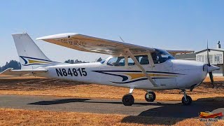Cessna 172K Skyhawk Departing Springs Aerodome Fasi