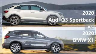 2020 Audi Q3 Sportback vs 2020 BMW X1 (technical comparison)