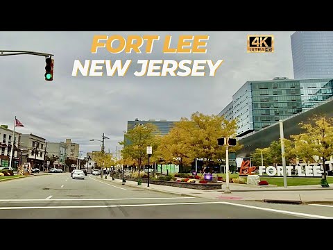 Driving Fort Lee New Jersey 4K