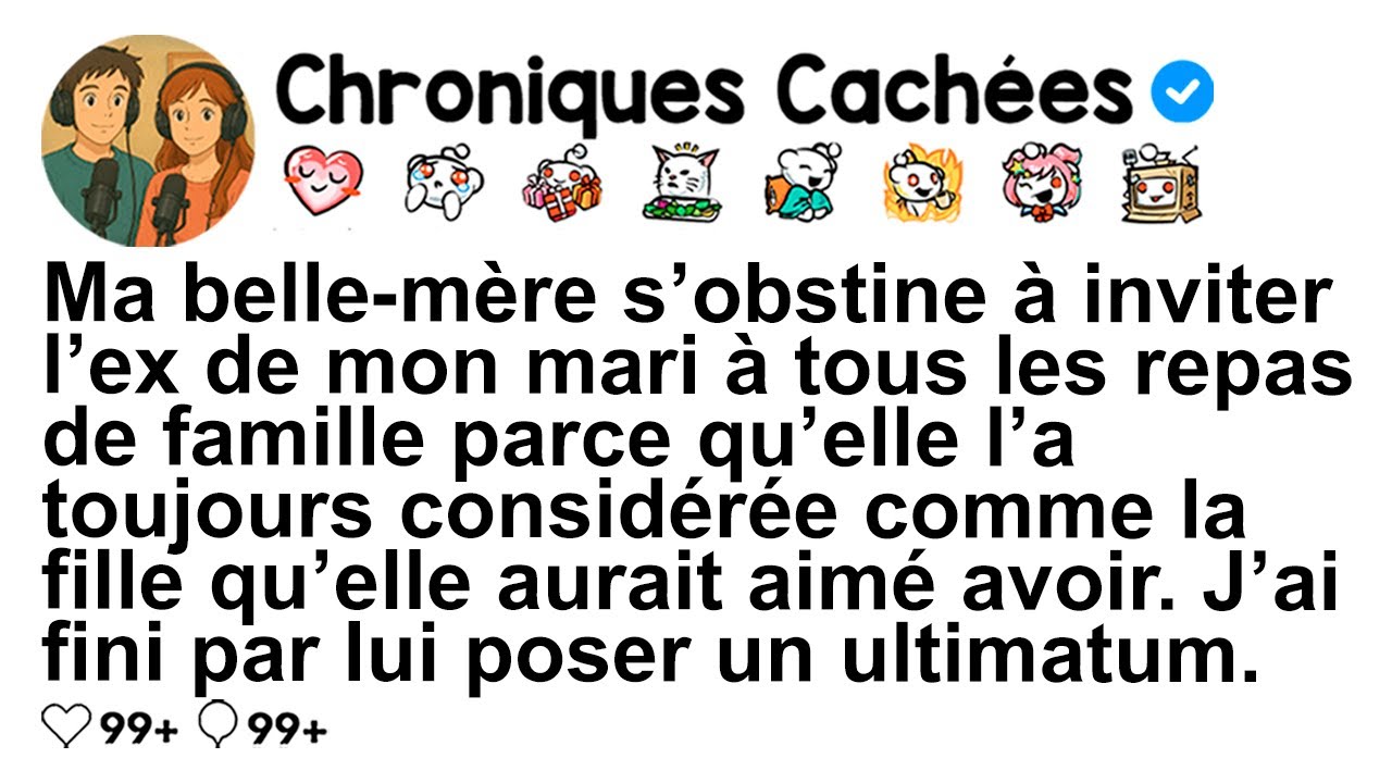 [COMPLET] Ma belle-mère invite l’ex de mon mari aux dîners, alors je lui ai posé un ultimatum.