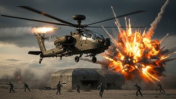 What If an Apache Helicopter Fought at D-Day?