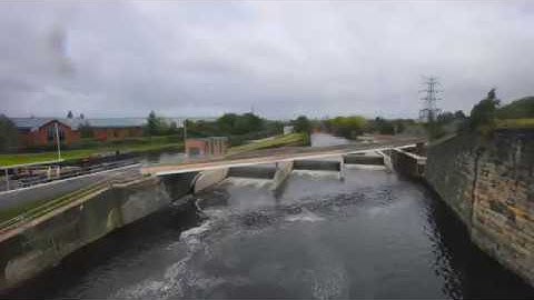 Leeds FAS – Knostrop Weir Bridge Construction Time-Lapse