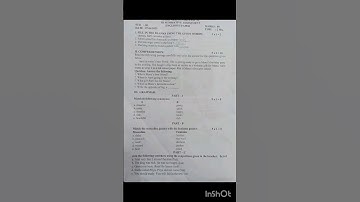 3rd std Term 3 English II Annual exam question paper 2025