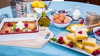 'home & family' co-host cristina ferrare shares her unique twist on
traditional lemon bars!