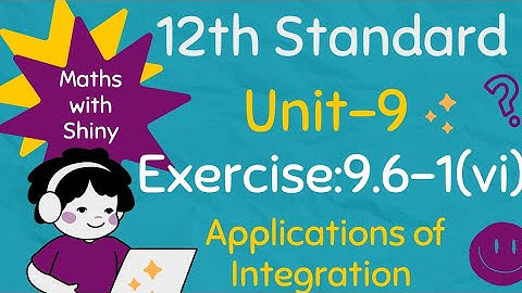 TN12th Maths,UNIT-9,Exercise:9.6- 1(vi)th Problem#Reduction Formula#maths# @mathswithshiny