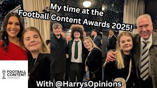 Football Content Awards 2025 Vlog