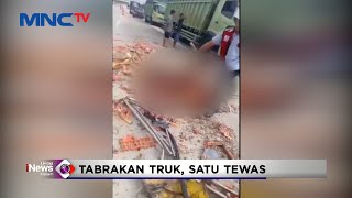 Tabrakan Truk Pengangkut Ayam dan Fuso di Lampung, 1 Tewas #LintasiNewsMalam 31/03