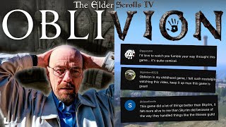 Forcing myself to play Oblivion (was it supposed to be good..?)