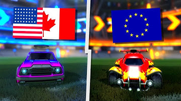 EU vs NA Rocket League Region Battle | Which Region Will Win?