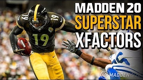 Madden 20 News - Superstars, X-Factors, and New Player Abilities