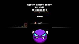 Modern kaiguy short be like: #short #geometry dash #gd #kaiguygd