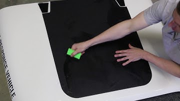 Vinyl Hood Blackout Decal Install for Wrangler, JK, TJ, YJ and Cherokee AlphaVinyl