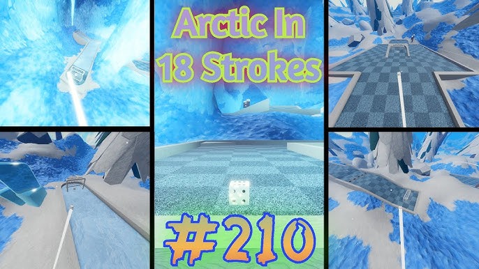 Super Golf Roblox - Triple Arctic In 18 Strokes! (0.25 F + 2.3 B & 0.9 G)  #201 